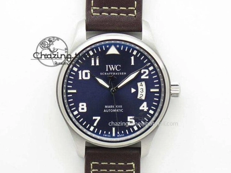 MIROTIME 0212 Mark XVIII IW327001 V6F Best Edition Black Dial On Black Leather Strap A Tailored 7307